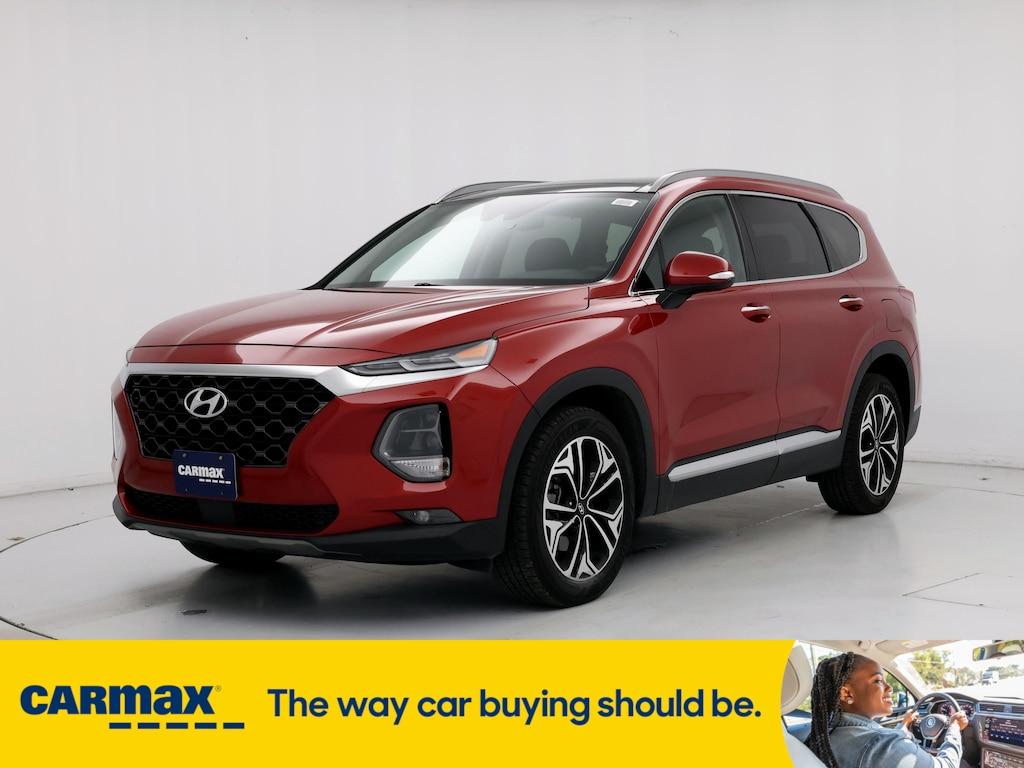 used 2019 Hyundai Santa Fe car, priced at $19,998