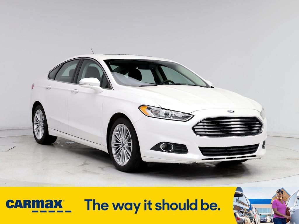 used 2015 Ford Fusion car, priced at $12,998