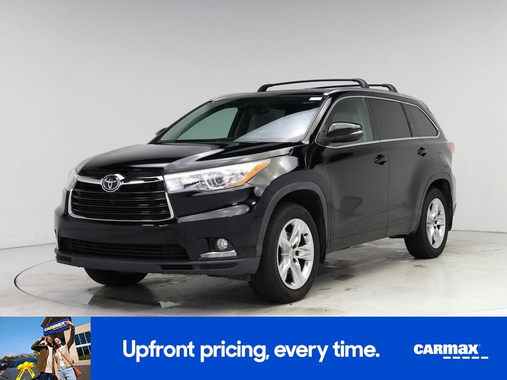 used 2015 Toyota Highlander car, priced at $23,998