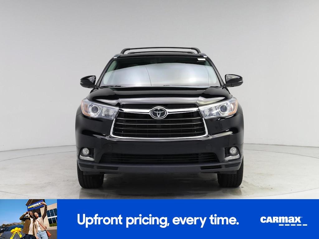 used 2015 Toyota Highlander car, priced at $23,998