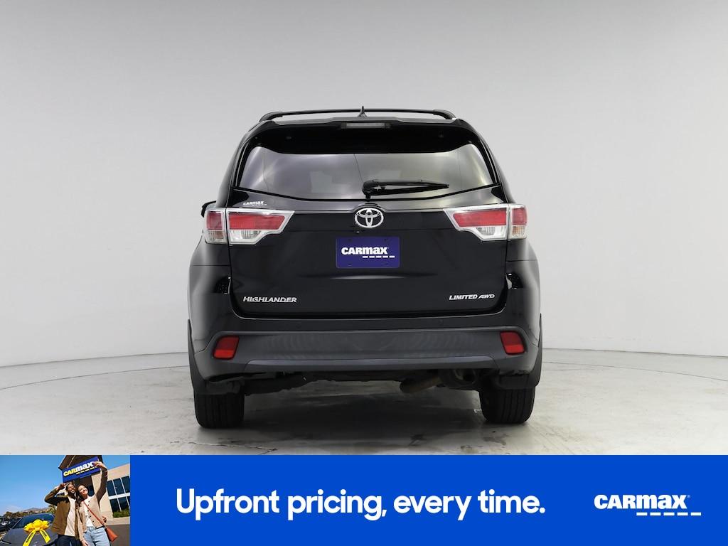 used 2015 Toyota Highlander car, priced at $23,998
