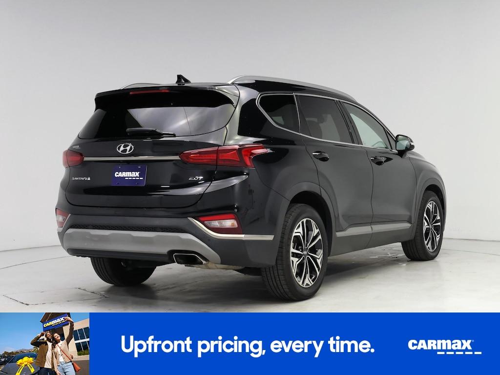 used 2019 Hyundai Santa Fe car, priced at $19,998