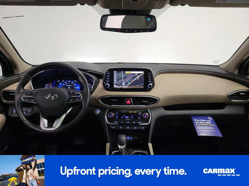 used 2019 Hyundai Santa Fe car, priced at $19,998