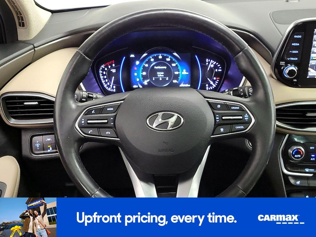 used 2019 Hyundai Santa Fe car, priced at $19,998