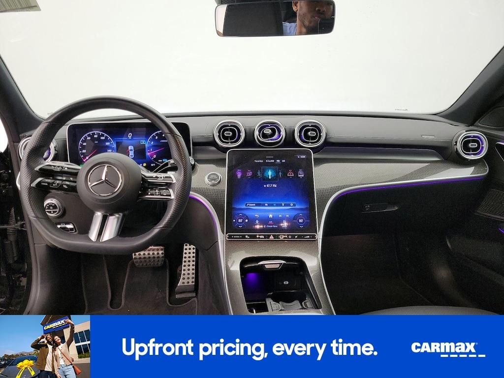 used 2022 Mercedes-Benz C-Class car, priced at $37,998