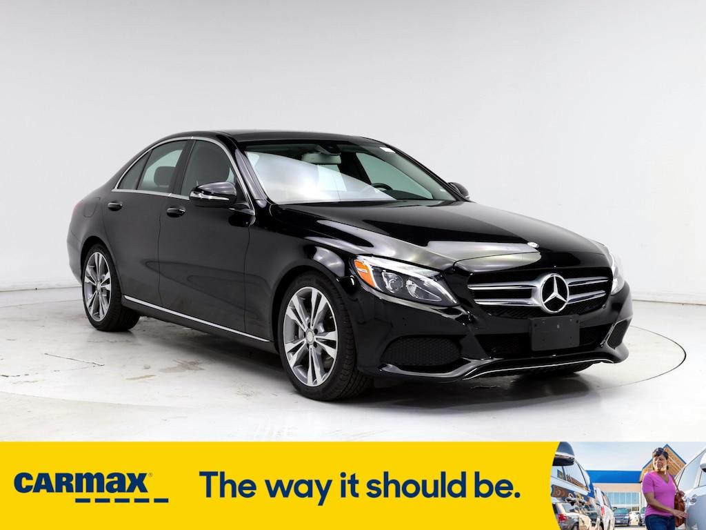 used 2015 Mercedes-Benz C-Class car, priced at $19,998