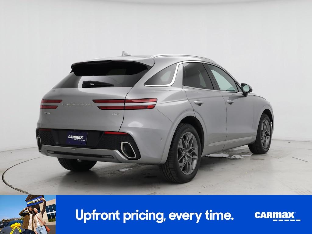 used 2023 Genesis GV70 car, priced at $34,998