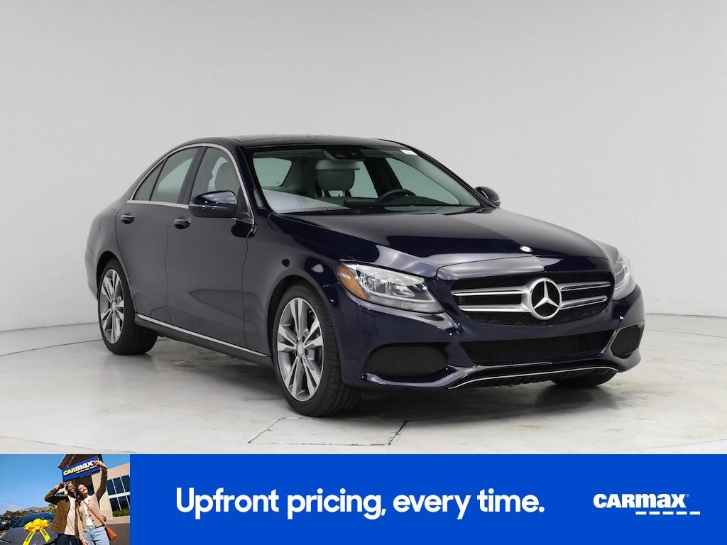 used 2017 Mercedes-Benz C-Class car, priced at $22,998