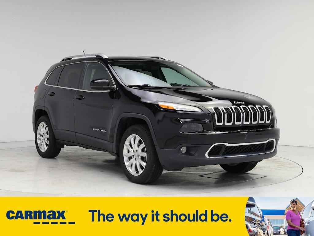 used 2015 Jeep Cherokee car, priced at $16,998