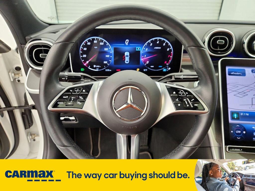 used 2023 Mercedes-Benz C-Class car, priced at $43,998