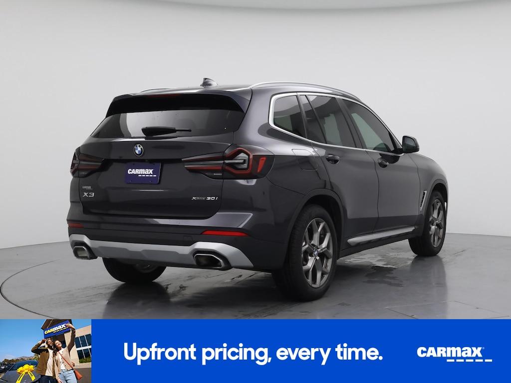 used 2022 BMW X3 car, priced at $30,998