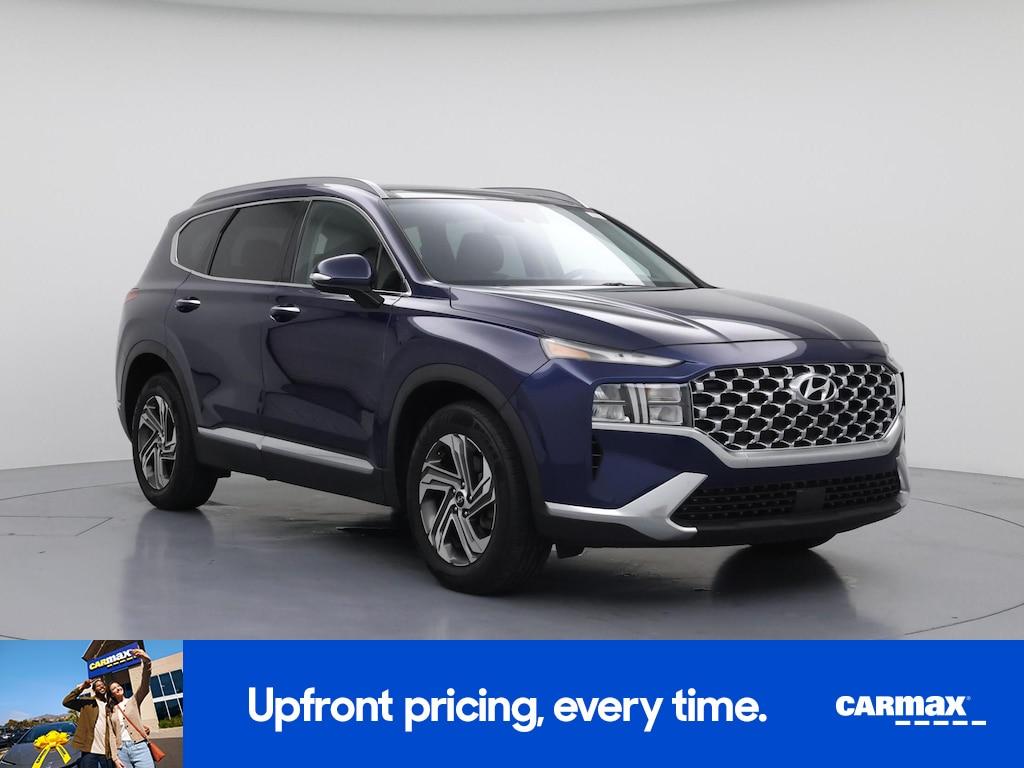 used 2021 Hyundai Santa Fe car, priced at $23,998