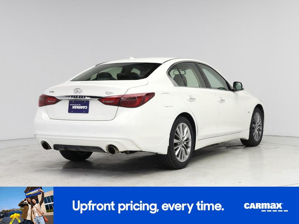 used 2018 INFINITI Q50 car, priced at $20,998