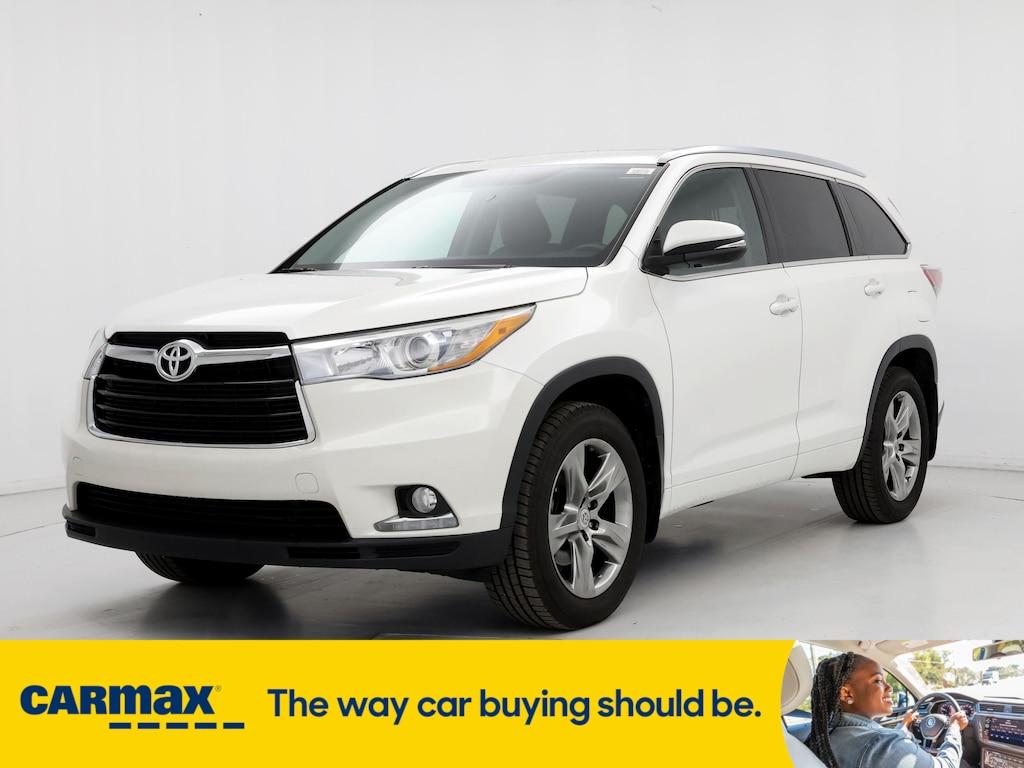 used 2015 Toyota Highlander car, priced at $20,998