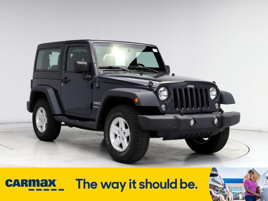 used 2018 Jeep Wrangler car, priced at $23,998