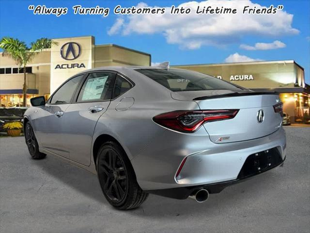 new 2025 Acura TLX car, priced at $51,595