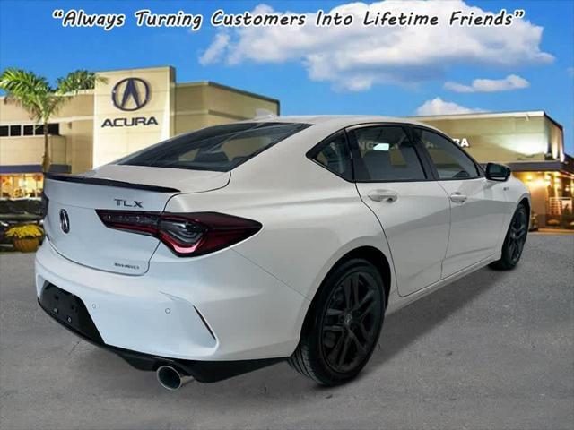 new 2025 Acura TLX car, priced at $52,195