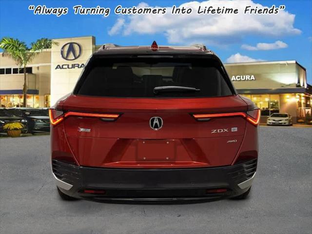 new 2024 Acura ZDX car, priced at $70,450