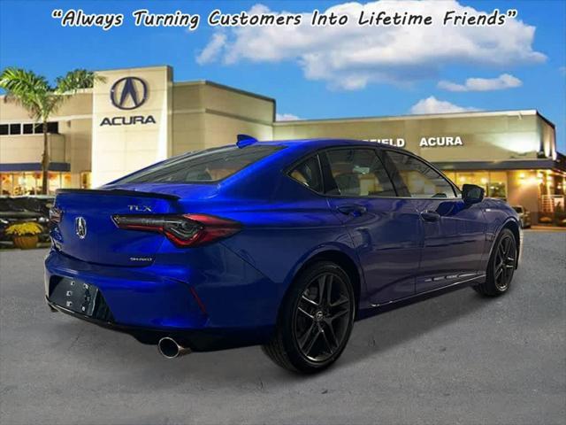 new 2025 Acura TLX car, priced at $52,195