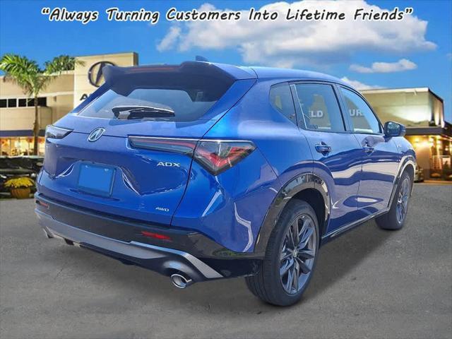 new 2025 Acura ADX car, priced at $41,350