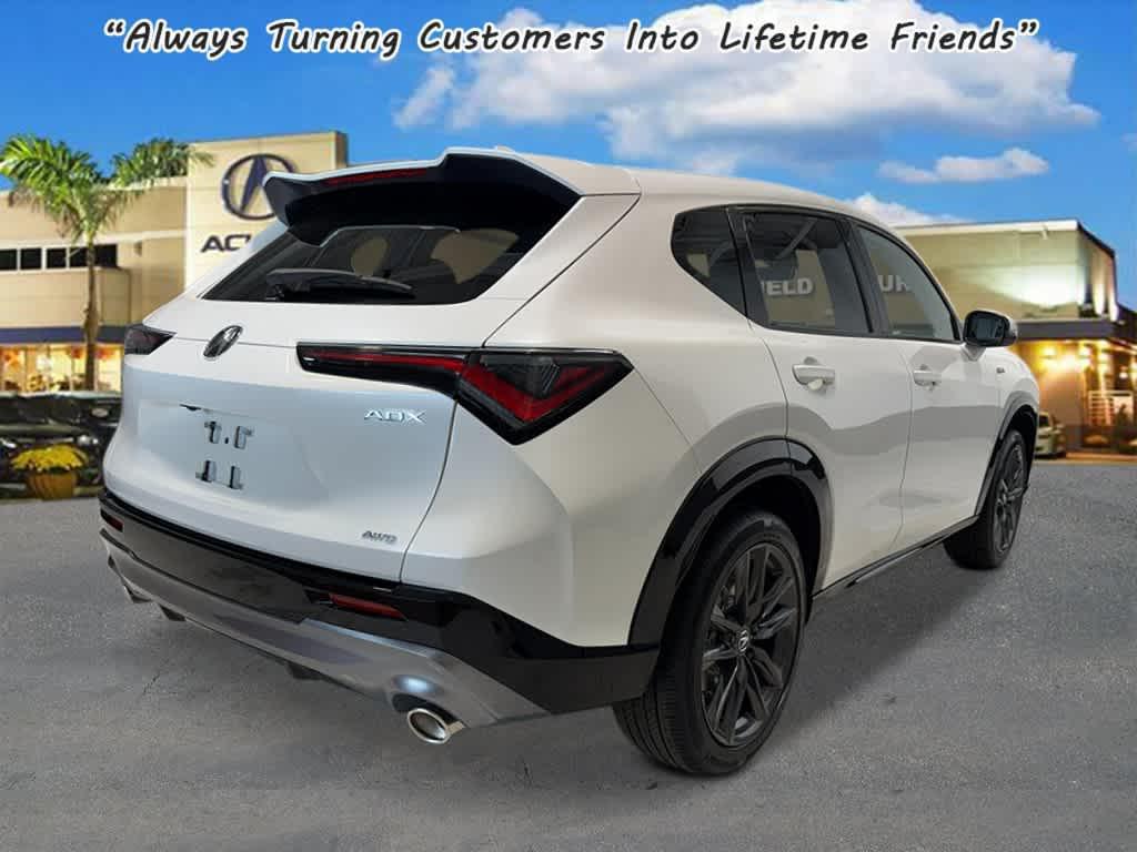 new 2025 Acura ADX car, priced at $41,950