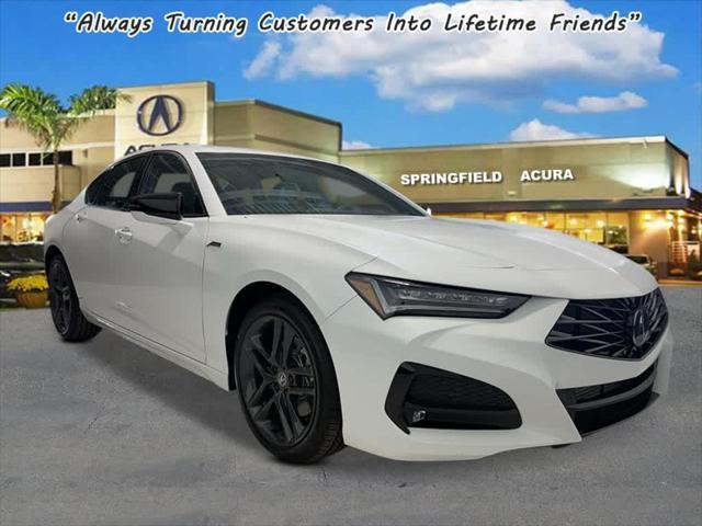 new 2025 Acura TLX car, priced at $52,195