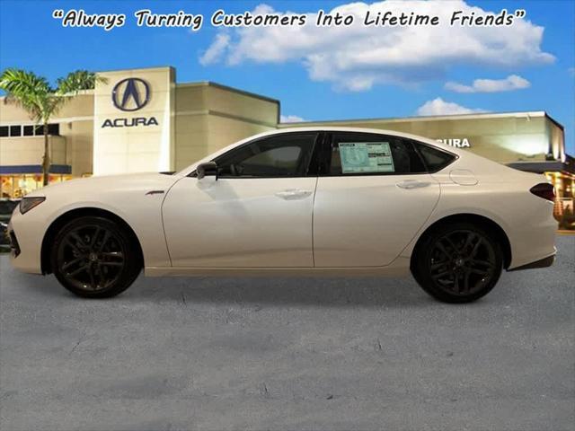 new 2025 Acura TLX car, priced at $52,195