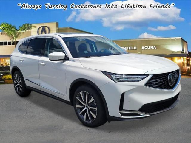 new 2025 Acura MDX car, priced at $60,450