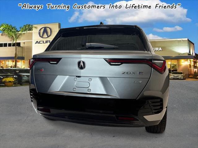 new 2024 Acura ZDX car, priced at $74,850