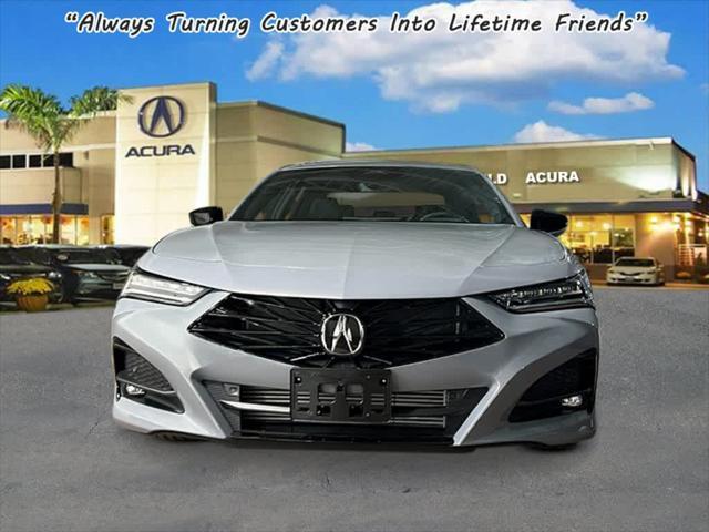 new 2025 Acura TLX car, priced at $52,195