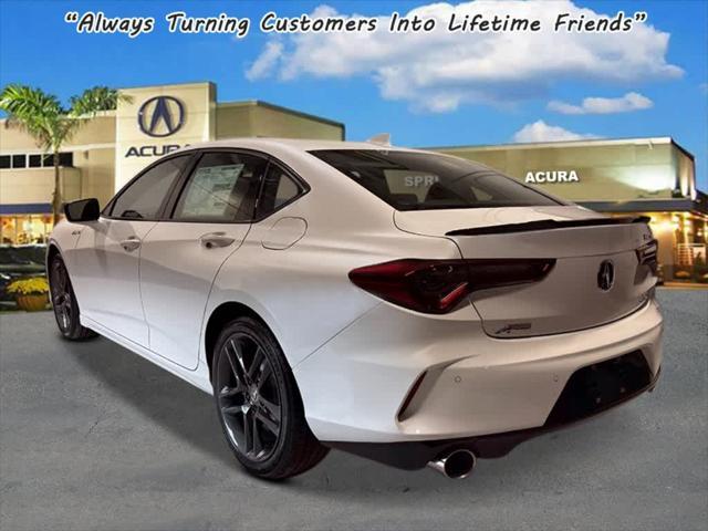 new 2025 Acura TLX car, priced at $52,195