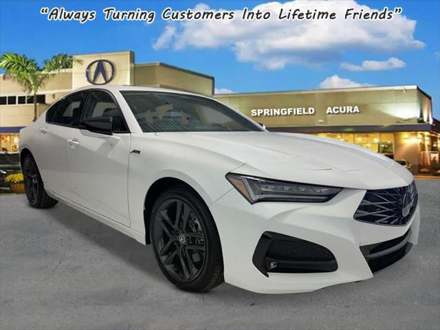 new 2025 Acura TLX car, priced at $52,195