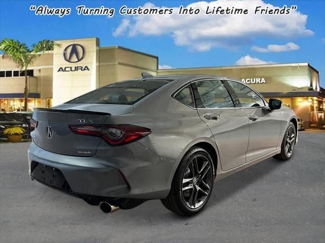 new 2025 Acura TLX car, priced at $52,195