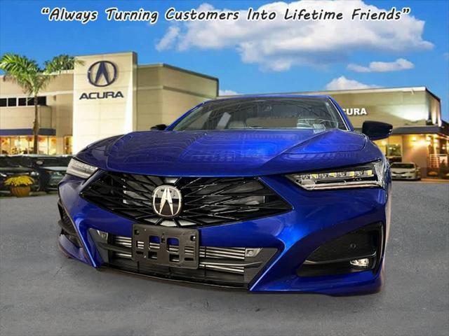 new 2025 Acura TLX car, priced at $52,195