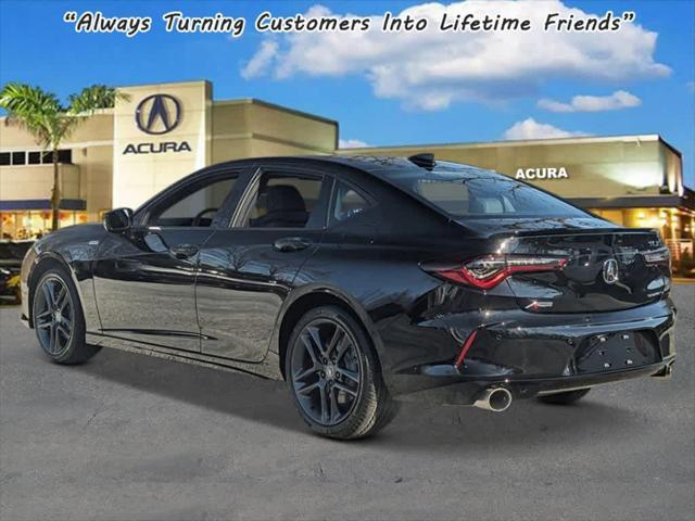 new 2025 Acura TLX car, priced at $52,195