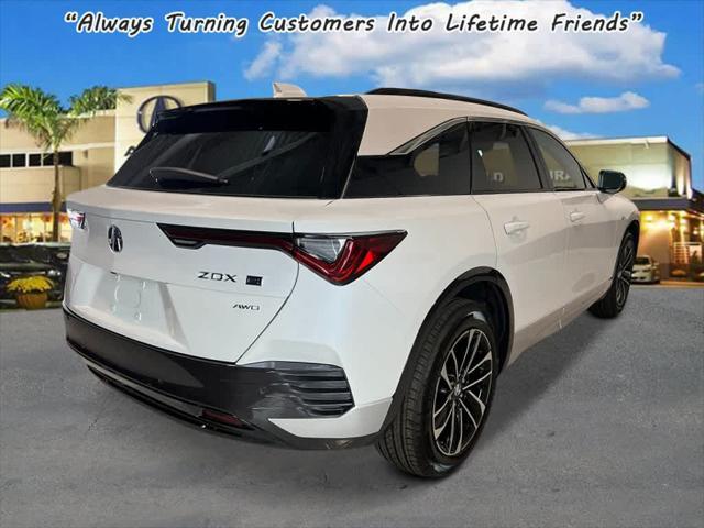 new 2024 Acura ZDX car, priced at $70,450