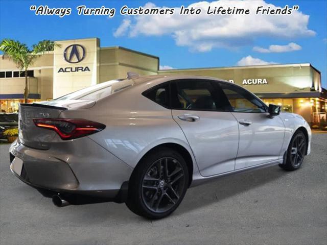 new 2025 Acura TLX car, priced at $51,595