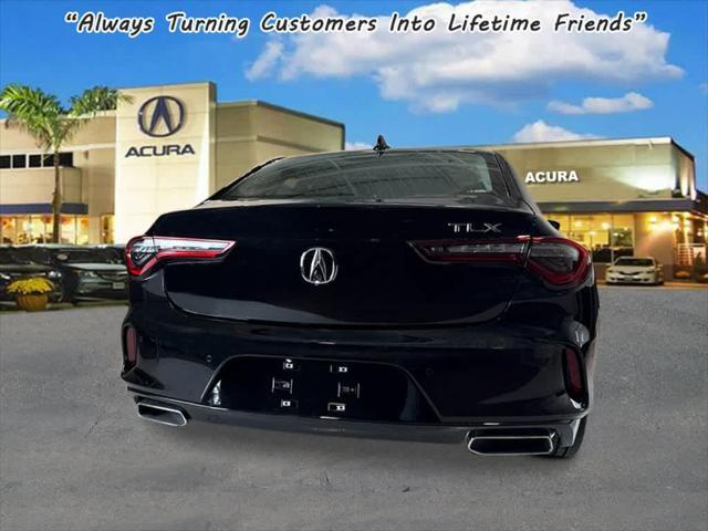 new 2025 Acura TLX car, priced at $47,195