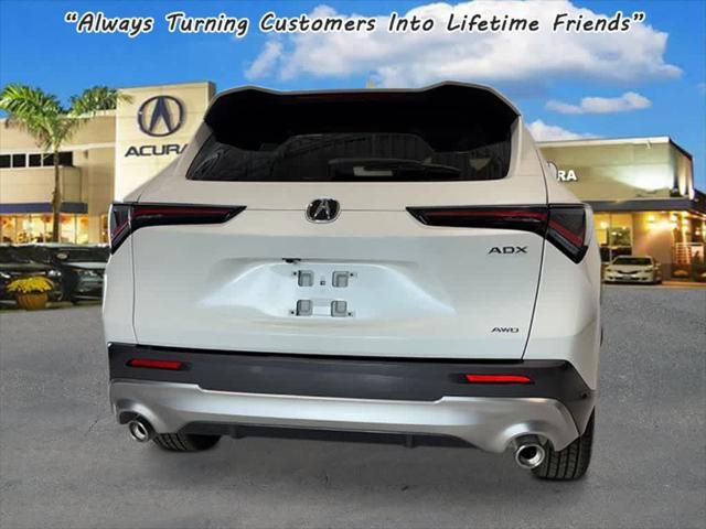 new 2025 Acura ADX car, priced at $38,950