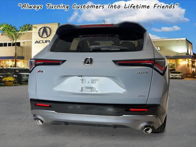 new 2025 Acura ADX car, priced at $41,950