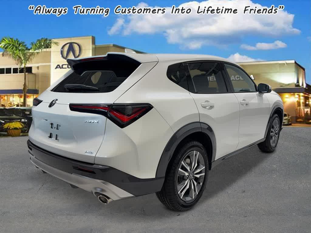 new 2025 Acura ADX car, priced at $38,950