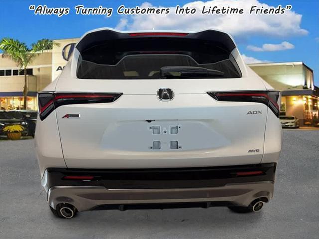new 2025 Acura ADX car, priced at $41,950