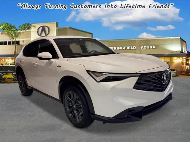 new 2025 Acura ADX car, priced at $41,950