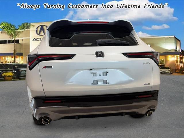 new 2025 Acura ADX car, priced at $41,950