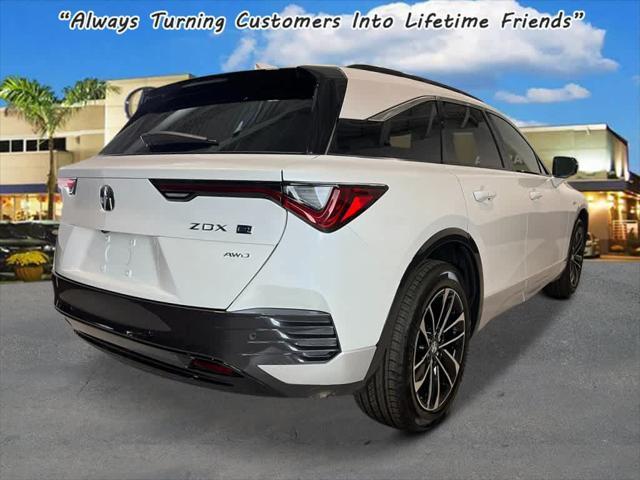 new 2024 Acura ZDX car, priced at $70,450