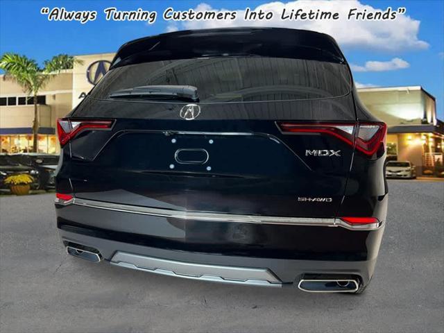 new 2025 Acura MDX car, priced at $55,350