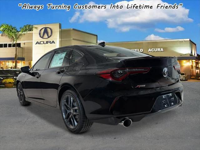 new 2025 Acura TLX car, priced at $52,195