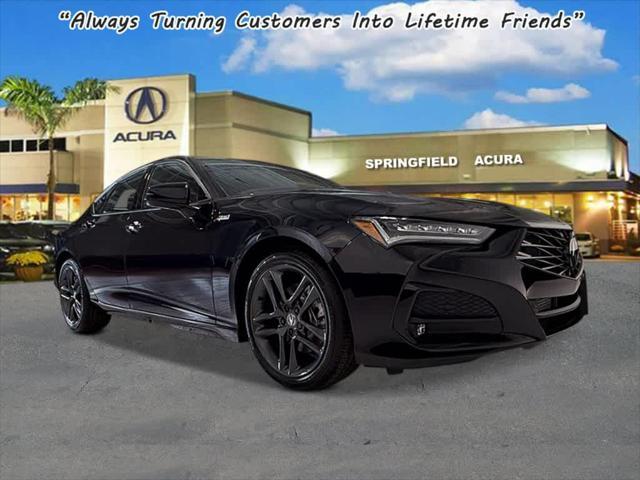 new 2025 Acura TLX car, priced at $52,195