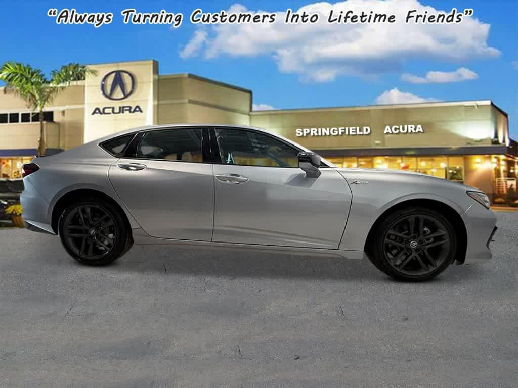 new 2025 Acura TLX car, priced at $51,595