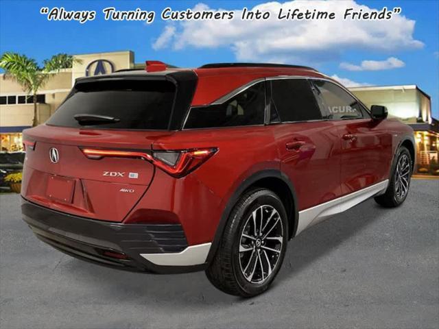 new 2024 Acura ZDX car, priced at $70,450
